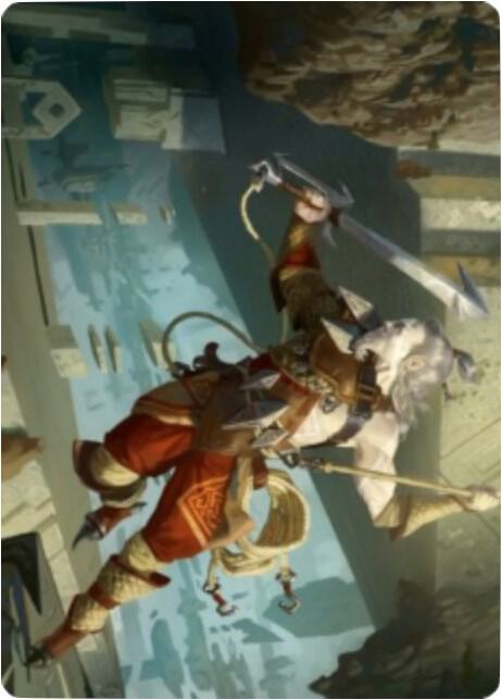 Cliffhaven Sell-Sword Art Card [Art Series: Zendikar Rising] 38