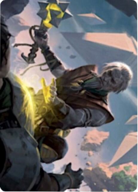 Expedition Healer Art Card [Art Series: Zendikar Rising] 39