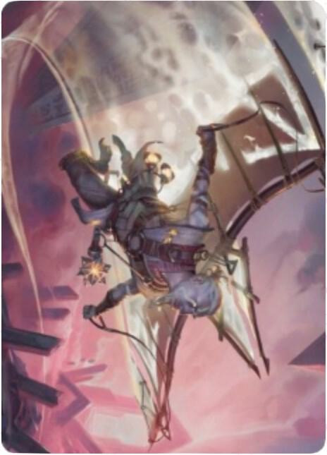 Kitesail Cleric Art Card [Art Series: Zendikar Rising] 40