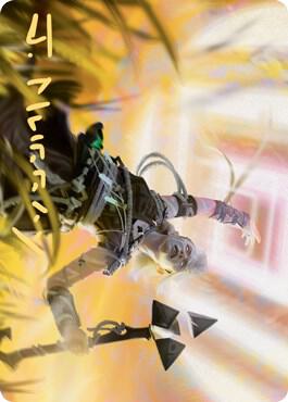 Kor Celebrant Art Card (Gold-Stamped Signature) [Art Series: Zendikar Rising] 41