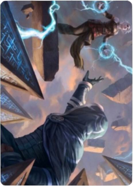 Nahiri's Binding Art Card [Art Series: Zendikar Rising] 42