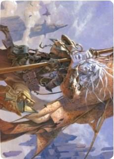 Sea Gate Banneret Art Card [Art Series: Zendikar Rising] 43