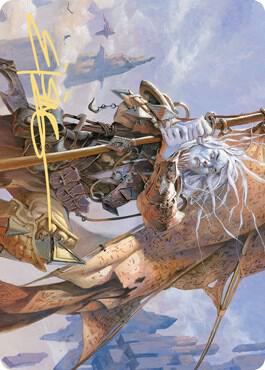 Sea Gate Banneret Art Card (Gold-Stamped Signature) [Art Series: Zendikar Rising] 43