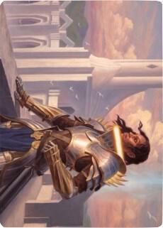 Tazri, Beacon of Unity Art Card [Art Series: Zendikar Rising] 45
