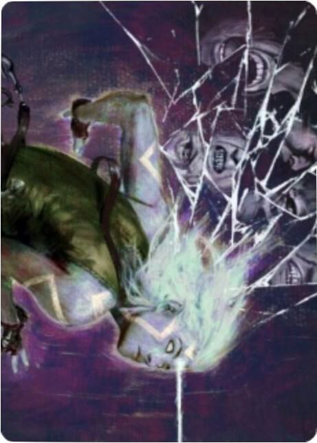 Anticognition Art Card [Art Series: Zendikar Rising] 46