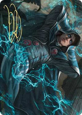 Maddening Cacophony Art Card (Gold-Stamped Signature) [Art Series: Zendikar Rising] 48