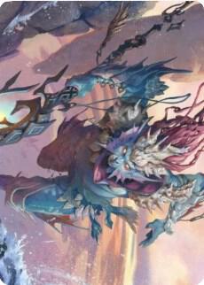 Umara Wizard Art Card [Art Series: Zendikar Rising] 52