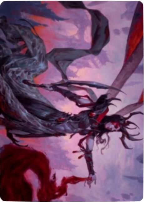 Drana, the Last Bloodchief Art Card [Art Series: Zendikar Rising] 54