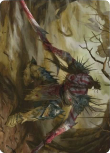 Highborn Vampire Art Card [Art Series: Zendikar Rising] 55