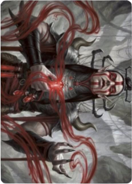 Malakir Blood-Priest Art Card [Art Series: Zendikar Rising] 56