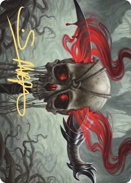 Mind Carver Art Card (Gold-Stamped Signature) [Art Series: Zendikar Rising] 57