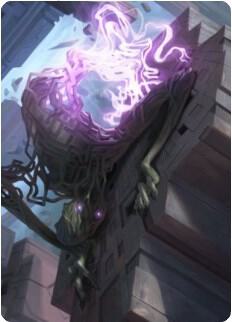 Skyclave Shade Art Card [Art Series: Zendikar Rising] 61