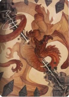 Soul Shatter Art Card [Art Series: Zendikar Rising] 62
