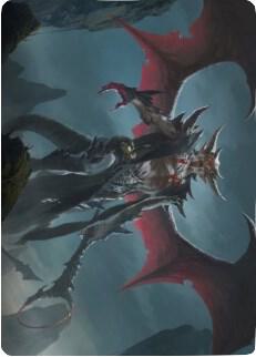 Taborax, Hope's Demise Art Card [Art Series: Zendikar Rising] 63