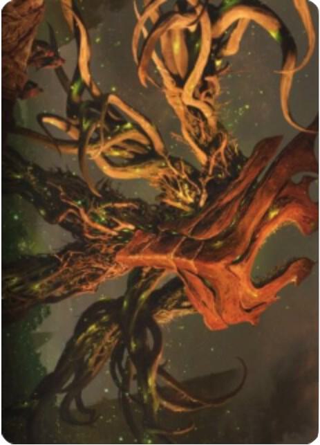 Ashaya, Soul of the Wild Art Card [Art Series: Zendikar Rising] 69