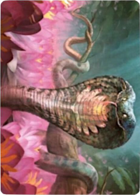 Lotus Cobra Art Card [Art Series: Zendikar Rising] 71