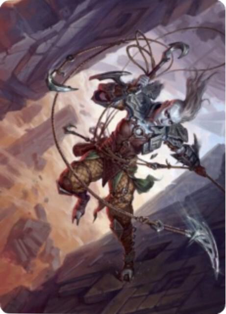 Akiri, Fearless Voyager Art Card [Art Series: Zendikar Rising] 74