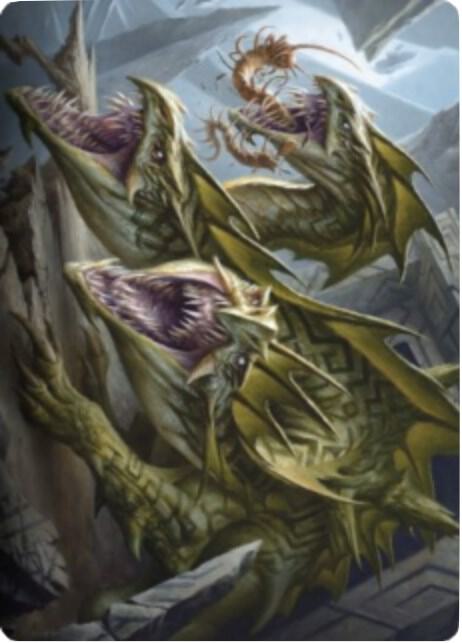 Grakmaw, Skyclave Ravager Art Card [Art Series: Zendikar Rising] 76