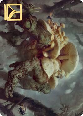 Swarm Shambler Art Card (Gold-Stamped Signature) [Art Series: Zendikar Rising] 73