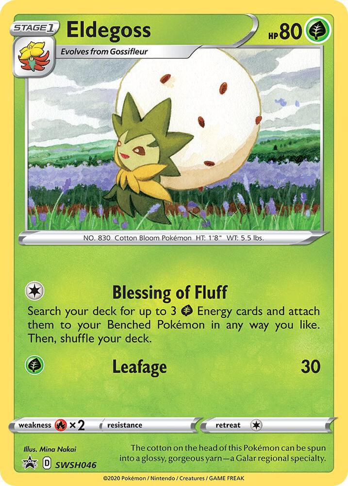 Eldegoss - SWSH046 [SWSH: Sword & Shield Promo Cards] SWSH046