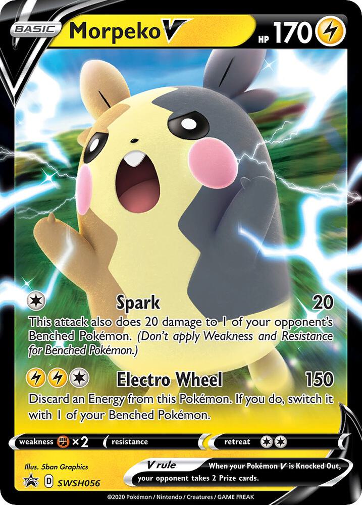 Morpeko V - SWSH056 [SWSH: Sword & Shield Promo Cards] SWSH056