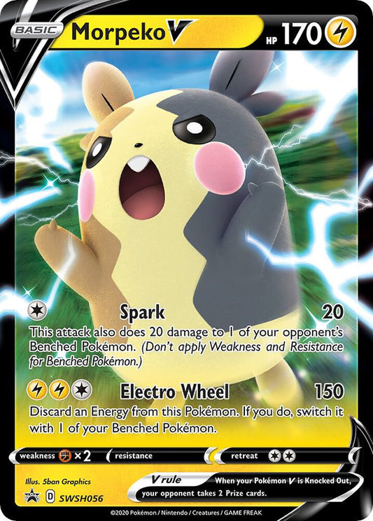 Morpeko V - SWSH056 [SWSH: Sword & Shield Promo Cards] SWSH056