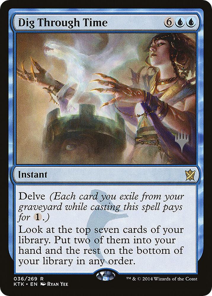 Dig Through Time [Promo Pack: Zendikar Rising] 36
