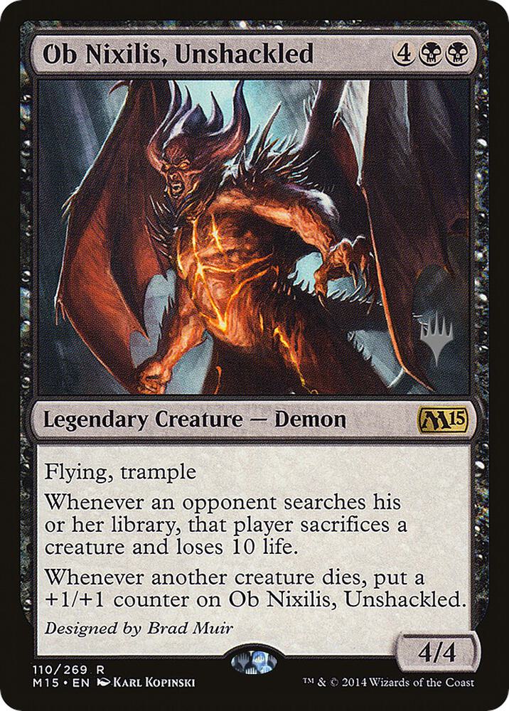 Ob Nixilis, Unshackled [Promo Pack: Zendikar Rising] 110