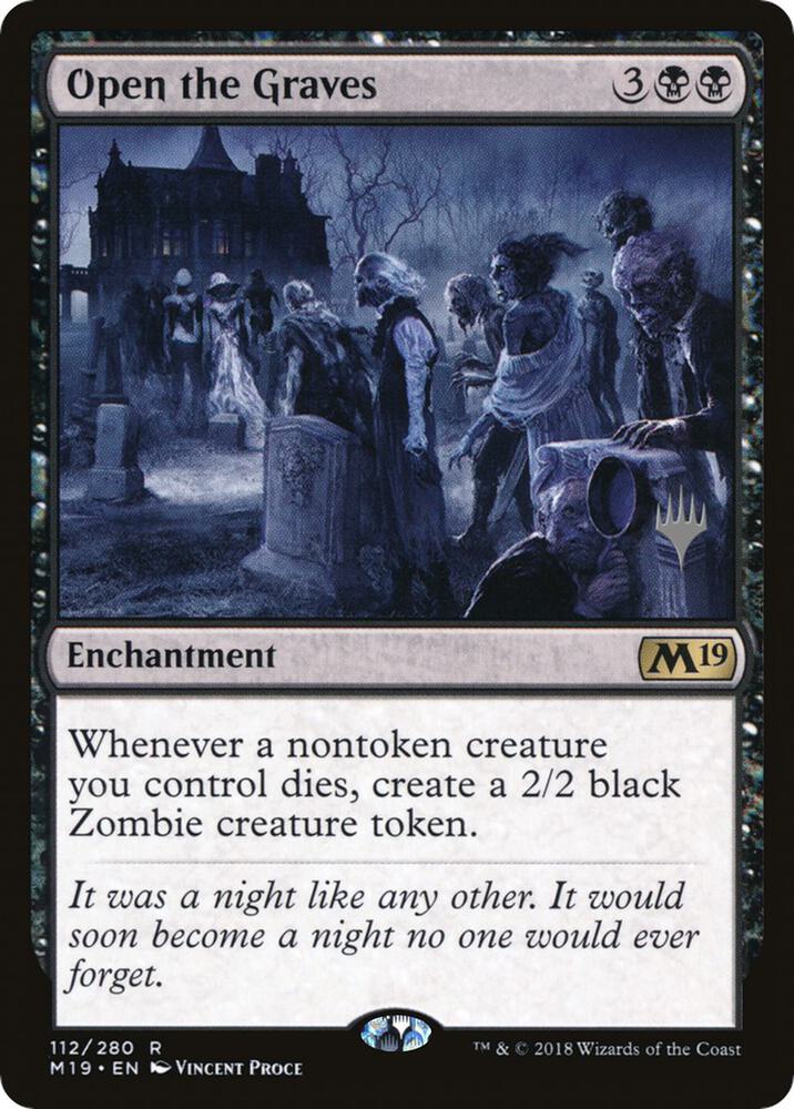 Open the Graves [Promo Pack: Zendikar Rising] 112