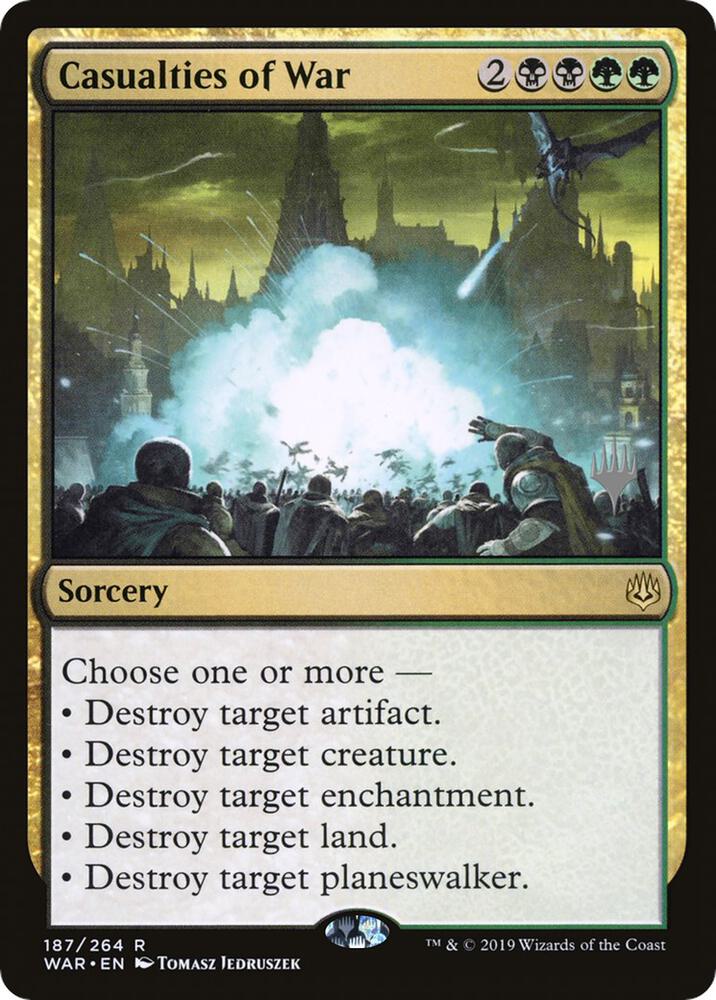 Casualties of War [Promo Pack: Zendikar Rising] 187