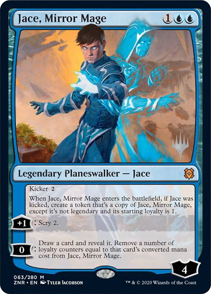 Jace, Mirror Mage [Promo Pack: Zendikar Rising] 63