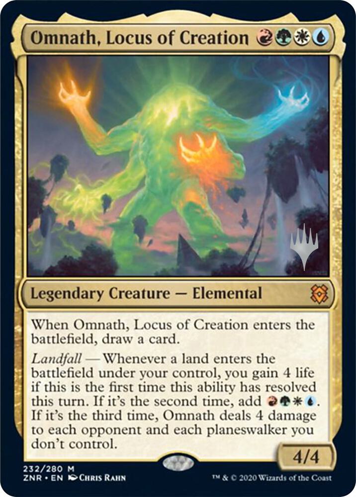 Omnath, Locus of Creation [Promo Pack: Zendikar Rising] 232