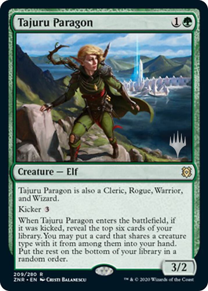Tajuru Paragon [Promo Pack: Zendikar Rising] 209
