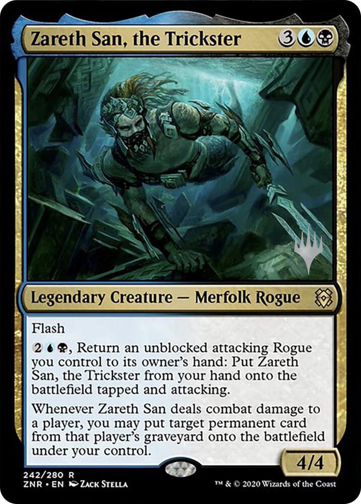 Zareth San, the Trickster [Promo Pack: Zendikar Rising] 242
