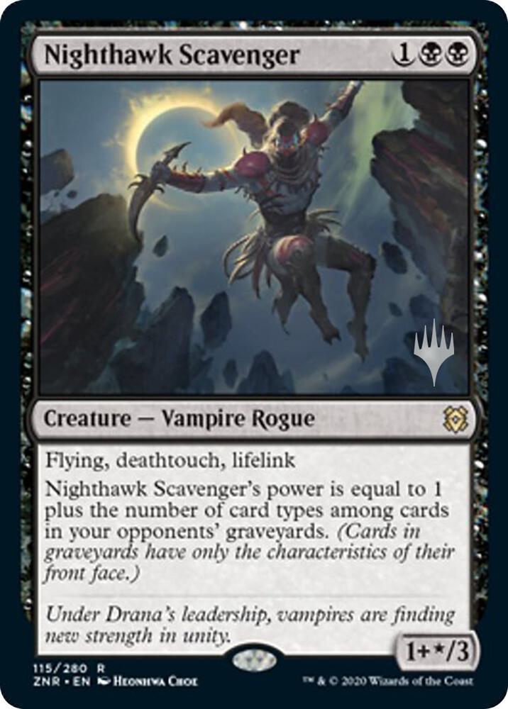 Nighthawk Scavenger [Promo Pack: Zendikar Rising] 115