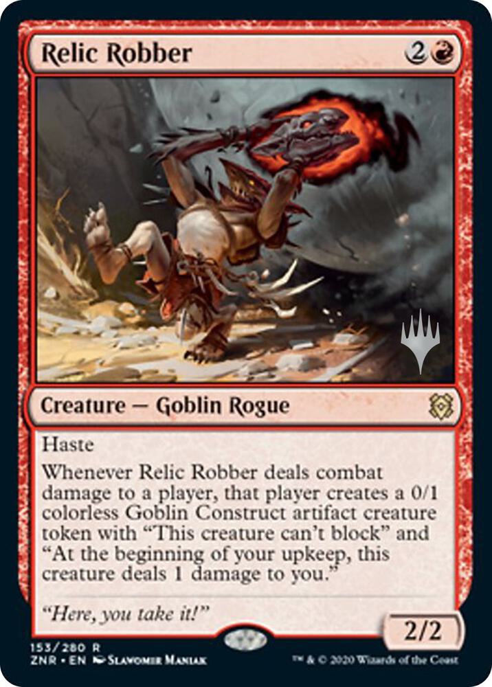 Relic Robber [Promo Pack: Zendikar Rising] 153