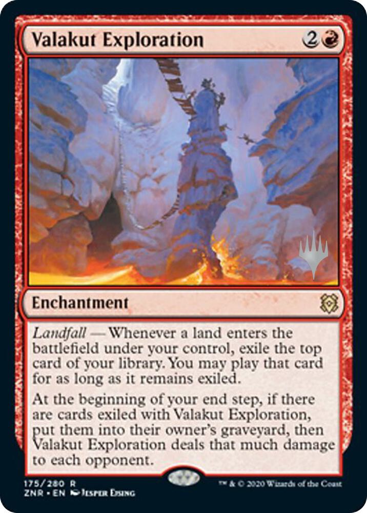 Valakut Exploration [Promo Pack: Zendikar Rising] 175