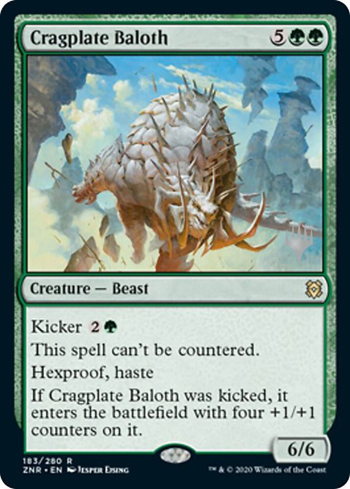 Cragplate Baloth [Promo Pack: Zendikar Rising] 183