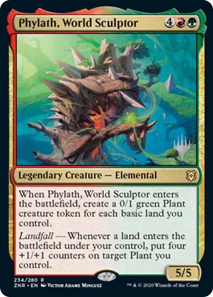 Phylath, World Sculptor [Promo Pack: Zendikar Rising] 234