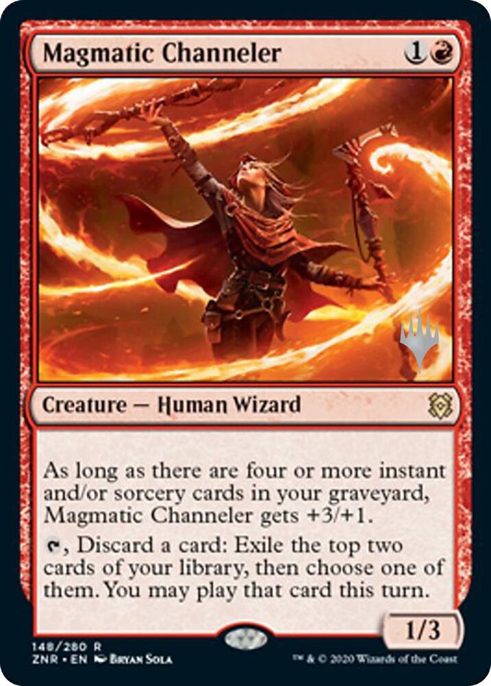 Magmatic Channeler [Promo Pack: Zendikar Rising] 148