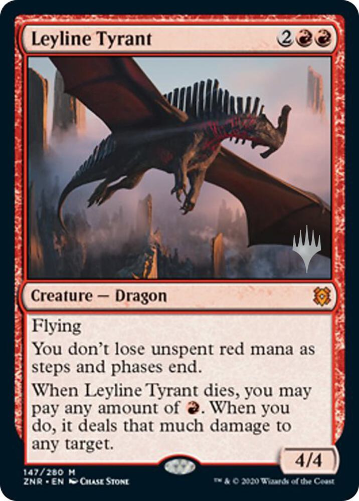 Leyline Tyrant [Promo Pack: Zendikar Rising] 147