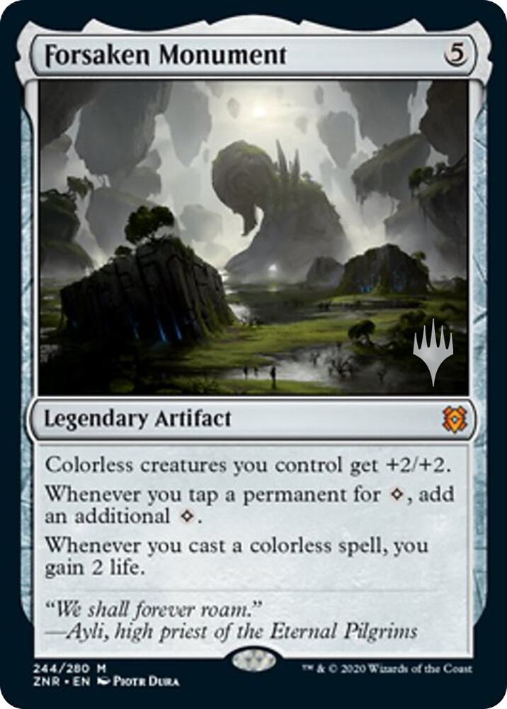 Forsaken Monument [Promo Pack: Zendikar Rising] 244