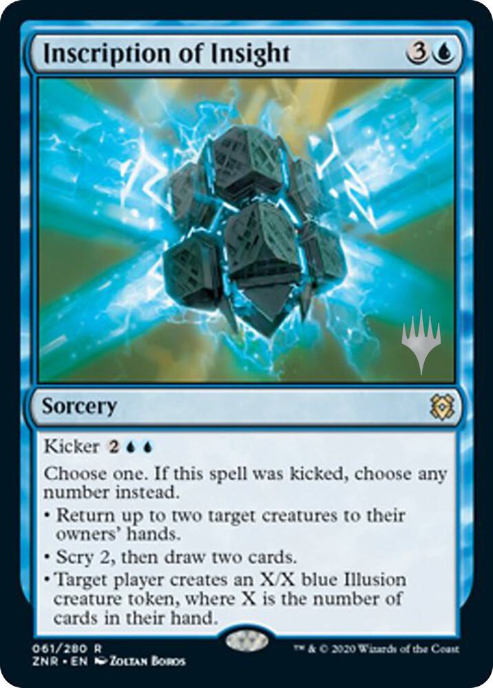 Inscription of Insight [Promo Pack: Zendikar Rising] 61