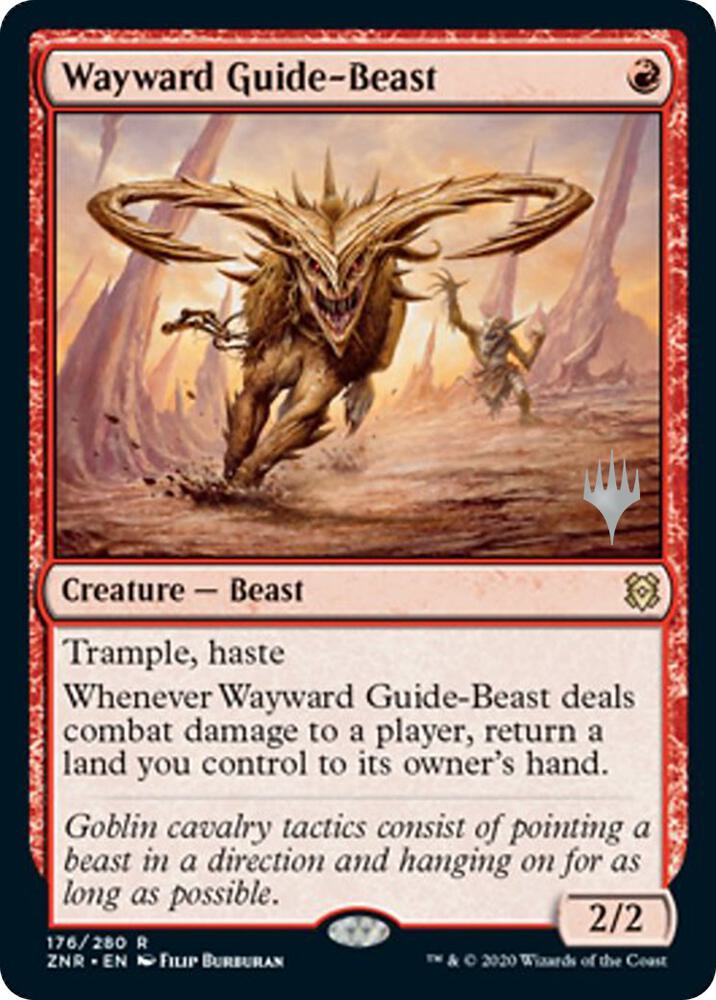Wayward Guide-Beast [Promo Pack: Zendikar Rising] 176