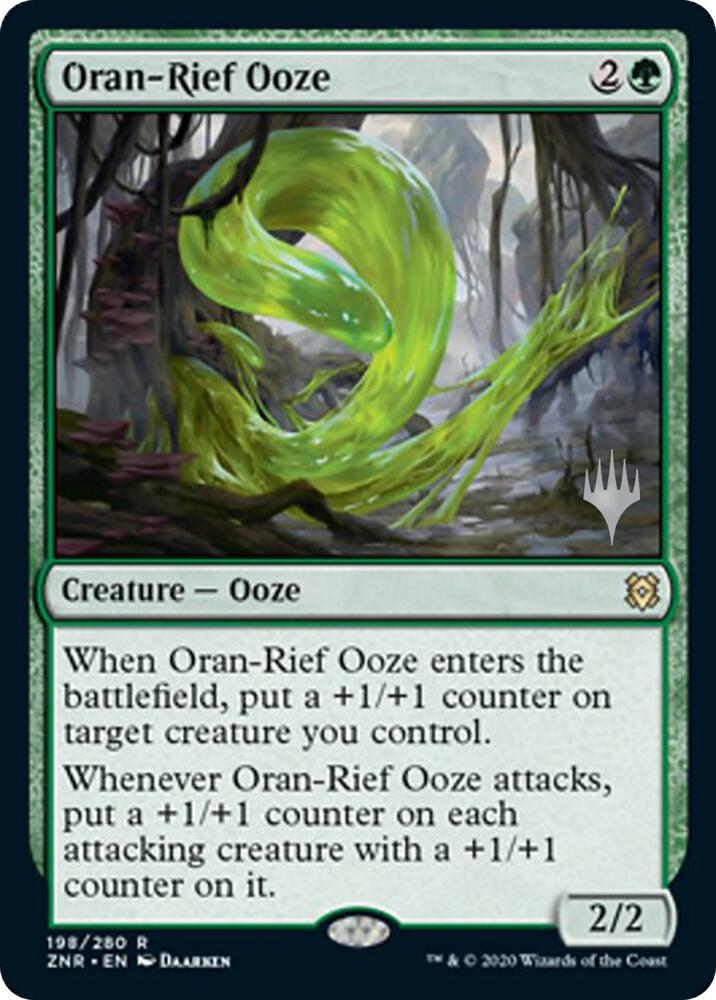 Oran-Rief Ooze [Promo Pack: Zendikar Rising] 198