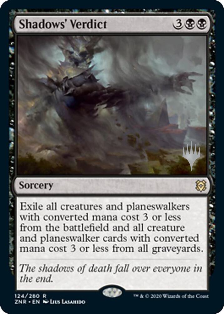Shadows' Verdict [Promo Pack: Zendikar Rising] 124