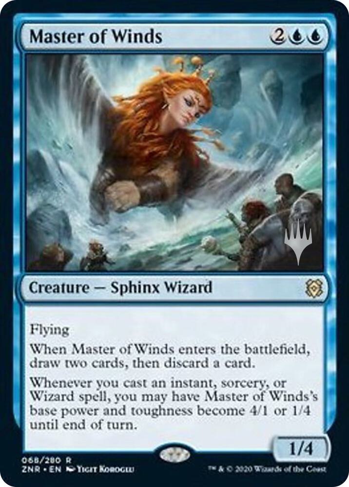 Master of Winds [Promo Pack: Zendikar Rising] 68