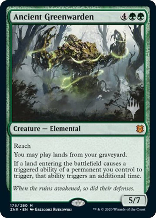 Ancient Greenwarden [Promo Pack: Zendikar Rising] 178