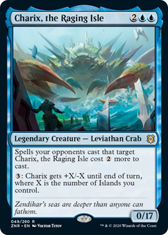 Charix, the Raging Isle [Promo Pack: Zendikar Rising] 49