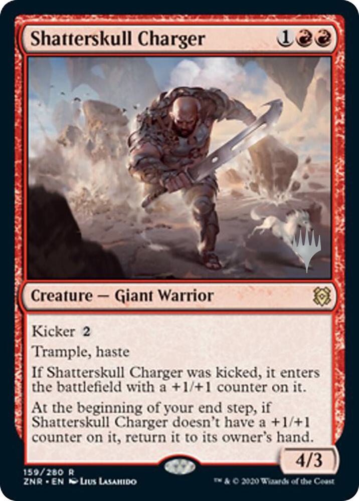 Shatterskull Charger [Promo Pack: Zendikar Rising] 159